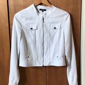 YEST White Jean Jacket   Small   Like new